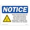 Signmission Sign, 10" H, Rigid Plastic, Radio Frequency Fields Near Sign, Landscape, 1014-L-17961 OS-NS-P-1014-L-17961 - alternate 1